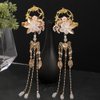Lurrose Chinese Hair Clip Chinese Hair Pins Japanese Hair Pin Hanfu hairpin Hanfu Accessory Oiran Geisha Antiquity