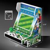 MY ARCADE All-Star Arena Pico Player- 3.75" Fully Playable Portable Tiny Arcade Machine with 107 Retro Games, 2" Screen Color Display, Battery Powered,White