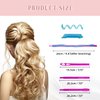 Essenergi 30pcs Heatless Hair Curlers Rollers Wave Curls Styling Kit, No Heat Hair Curlers Spiral Curlers for Short and Medium Hair (9.8Inch/ 25 cm)...