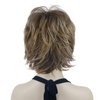 Lydell Short Layered Shaggy Wavy Full Synthetic Wigs (V6 Light Reddish Brown with Blonde Highlight)