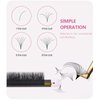 Eyelash Extension 0.07 C Curl 15mm 12 Rows Easy Fan Volume Lashes 2D-10D Volume Lash Extensions Self Fanning Lashes Extension Professional For Salon By MASSCAKU(15mm 14-15-16)