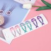 FRCOLOR 12 Pieces Mermaid Hair Clips Colourful Metal Snap Hair Clips Lovely Barrettes Mermaid Hair Accessories for Women and Girls
