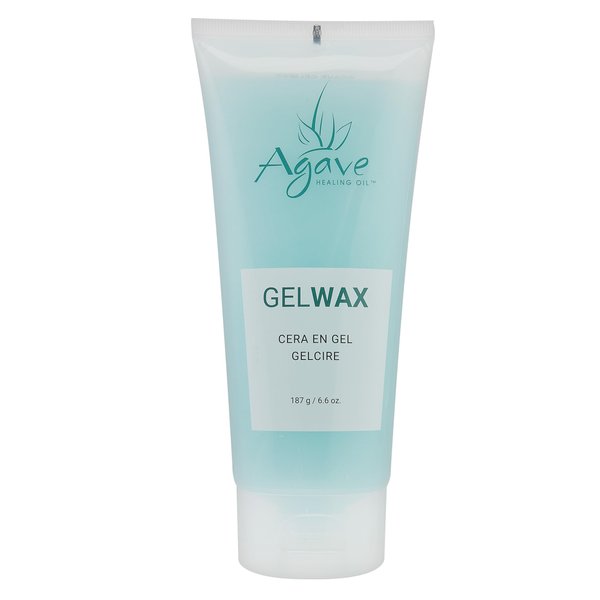 Agave GelWax, Flexible Hold Hair Styling Gel, Infused with Green Tea, Bamboo and Ginger Extracts, 6.6 Oz