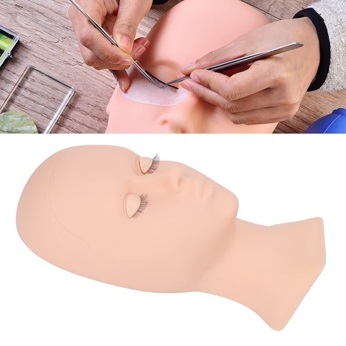 Mannequin head simulation eyelashes flexibility exercise eyelash massage acupuncture facial beauty