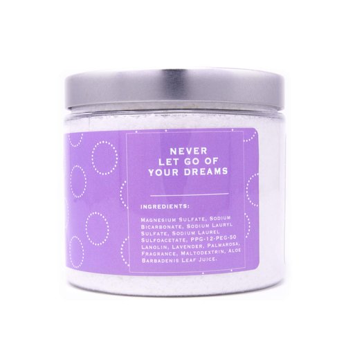 Dream Best Adora+Ology Aromatherapy Bubbles and Bath Salt, Lavender Palmarosa Bubble Bath, Epsom Salt and Skin Moisturizer Infused with Essential Oils
