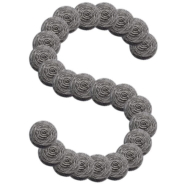 Steel Wool Scrubber - Steel Wool for Cleaning Dish Pots Pans Grills Stainless Steel Scrubber for Kitchen Sinks Cleaning Steel Wool Pads Metal Scrubber (24)