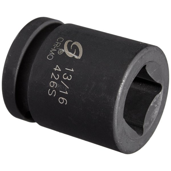 SUNEX TOOLS 426s 3/4-Inch Drive 13/16-Inch Square Impact Socket