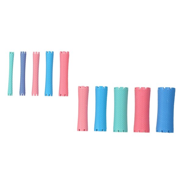 FOMIYES 100pcs Perm Stick No Heat Hair Curlers Non Slip Hair Rollers Hair Styling Tool Curly Hair Hot Rollers Curl Sponge Spiral Hair Curlers Perm Tool Hair Accessories Man Rubber Modeling