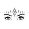 SHINEYES 6 Pcs Music Festival Face Jewels, Rhinestone Rave Face Gems Glitter,Crystal Birthday Party Festival Face Sticker, Eyes Face Body Temporary Tattoos for Festival Party