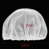 3PCS Mesh Sleep Caps Bouffant Caps White Hair Nets Women Mesh Bonnet Protective Night Cap Sleeping Caps Head Hair Covers
