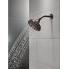 DELTA FAUCET -faucet 52669-RB H2Okinetic 5-Setting Raincan Shower head, Venetian Bronze