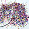 Foluvinzzis Shape Glitter, 2oz Dots Mixed Chunky Glitter Circle Colorful Nail Sequin for Tumblers, Nails, Resin, Cosmetics (Dots Mix)