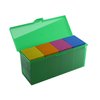 Gamegenic Fourtress 320+ Casual Deck Box | Double-Sleeved Card Storage with Flex Card Divider | Premium Card Game Protector | Cobra Neck Technology | Holds up to 320 Cards | Green Color | Made