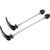 Zipp Speed Weaponry Tangente Quick Release Skewer Set: 100mm/135mm, Disc Brake, Stainless Steel, Black With Silver Logo