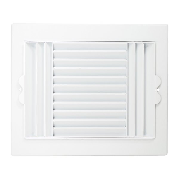 Deflecto Ceiling Register, 10" x 8" (RGC108) , White
