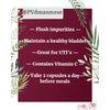 PrimaVita D-Mannose Supplement 800mg, D-Mannose Capsule with Cranberry, Dandelion Extract and Vitamin C, Support Overall Immunity, 120 Vegan Capsule