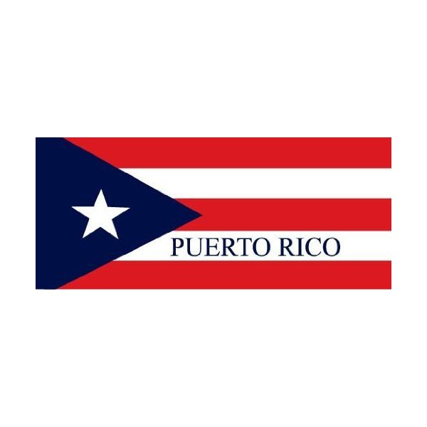 PUERTO RICO - 100% COTTON BEACH TOWEL