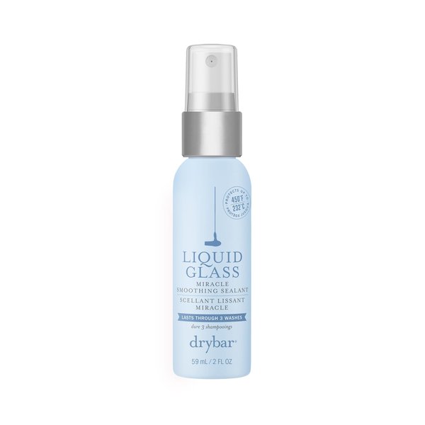 Drybar Liquid Glass Miracle Smoothing Sealant - Travel Size | Heat Protectant for Hair, Lasts through 3 Washes for Long-Lasting Frizz Resistance and High-Shine Finish