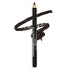 Damone Roberts Miss Ross Eyebrow Pencil - Powder & Wax Eyebrow Definer, Long-Lasting, Smudge-Proof, Cruelty-Free Formula for Naturally Defined Eyebrows (Soft Black)