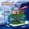 BDYDT Architecture Cherry Blossom Tree Micro Building Blocks Set（3320PCS） - Architectural Model Toys Gifts for Kid and Adult