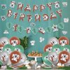JOPARY Koala Birthday Party Decorations Koala Party Supplies with Koala Balloon,Koala Birthday Banner,Garland,Door Hanging and Stickes for Koala Animal Theme Birthday Party Baby Shower Decorations