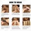 Tape In Hair Extensions Human Hair Camel Brown Mixed with Bleach Blonde #8/613 Real Human Hair 20 Inch Tape In Extensions 20pieces 50g/Pack Invisible Tape Extensions Remy Human Hair
