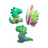 Fringe Studio Plush Dog Toy Set, Rawr-Ing Summer, Small 3 Piece Set, Pet Shop Collection (662089)