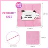 Makartt Lint Free Nail Wipes, Nail Polish Remover Pads 1000PCS Eyelash Extension Glue Wipes, Super Absorbent Soft Non-Woven Acetone Gel Nails Wipes Dry Wipes for Nail Prep and Gel Polish Remover, Pink