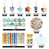 110 PCS Swimming Pool Beach Party Favors Hawaiian Goodie Bags with Keychains Stickers Slap Bracelets and Bags for Summer Themed Birthday Party Hawaiian Aloha Party