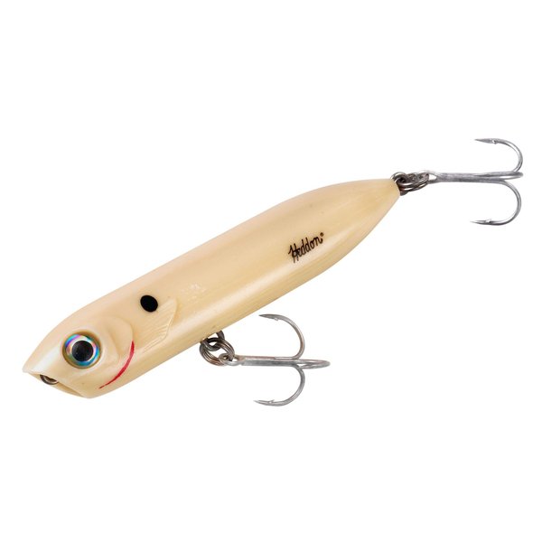 Heddon Saltwater Chug'n Spook Junior Fishing Lure, Bone Shad Dot, (1/2 oz)