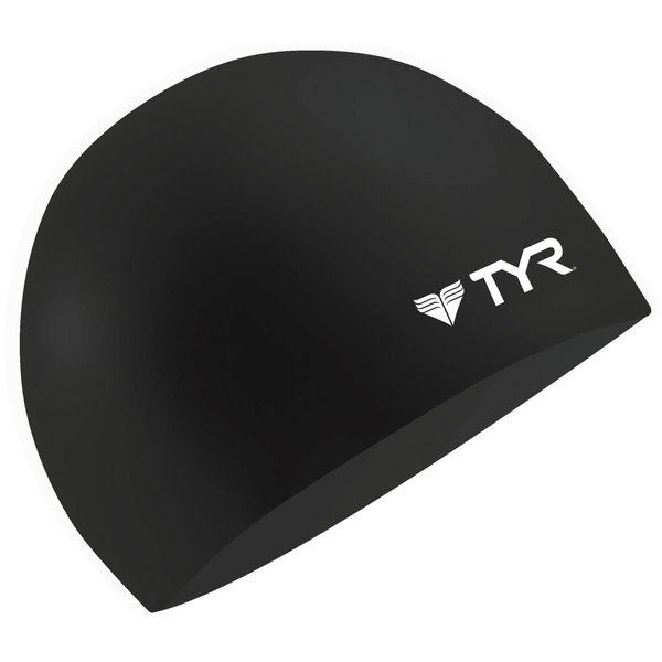 TYR Unisex Adult All-season Swim-caps, Silver