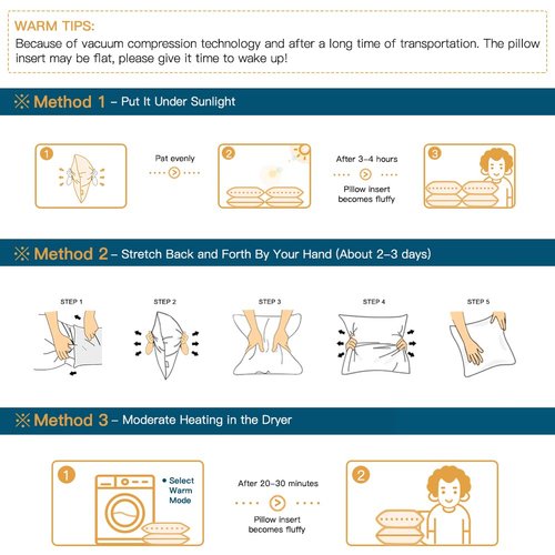 OTOSTAR Throw Pillow Insert, 12 x 20 Cushion Inner Soft Fluffy Plump Stuffer Cushion Pad White Decorative Pillow Insert