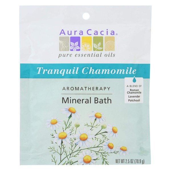 Mineral Bath-Tranquil Chamomile Aura Cacia 2.5 oz Bath Salt