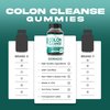 Colon Cleanse Gummies & Detox 15 Day Gut Cleanse (30 Gummies) Intestinal Cleanse & Probiotic for Gentle Laxative & Bowel Relief for Stomach Bloating - Third Party Tested, Vegan, Non-GMO - USA Made