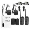 Retevis RT21 Walkie Talkies with Earpiece and Mic Set, Adults Long Range 2 Way Radios, Portable FRS Two-Way Radios(2 Pack)