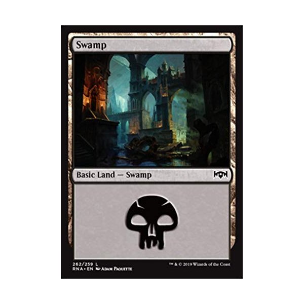 Magic: The Gathering - Swamp (262) - Foil - Ravnica Allegiance