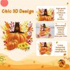 11 Pack Thanksgiving Honeycomb Centerpiece Fall Party Decorations Supplies 3D Autumn Fall Thanksgiving Centerpieces for Tables Happy Friendsgiving Thanksgiving Party Decorations Supplies