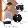 Kistreao Black Bow Headband Cute Hair Bows Headband for Women Big Bows Hair Bands Bowknot Hair Accessories Girl Halloween Holiday Party Supplies