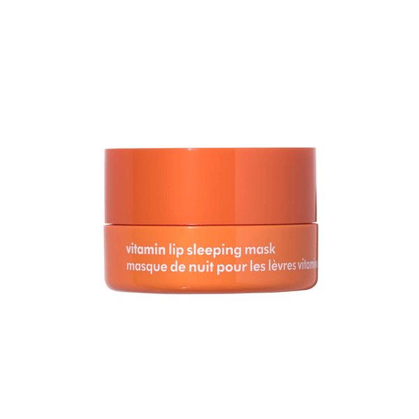 The Face Shop Vitamin C Lip Sleeping Mask - Smooths & Softens Dry Lips - Hydrating Lip Mask, Lip Balm, Lip Treatment, Lip Moisturizer - Overnight Lip Care for Lush Lips - Korean Skin Care
