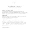 Biba de Sousa The Meta C Serum- Triple Vitamin C, Topical Skin Vitamin- For all Skin Types (1oz)