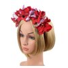 Mexican Flower Crown Headband Halloween Hairband Rose Flower Crown Headpiece Floral Hair Accessories for Carnival Party Costume