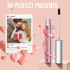 iMethod Lip Stain - Lip Liner Stain, Natural Long Lasting Lip Stain Peel Off, Waterproof Stay On All Day, Transfer-Proof, Highly Pigmented, Instant Peel Off Lip Stain Color, Cocoa