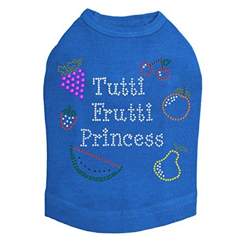 Tutti Frutti Princess Dog Shirt XL ROYAL BLUE