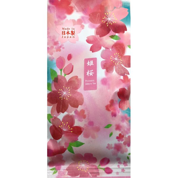 Japanese Premium Hime Princess Sakura Cherry Blossom Green Tea
