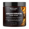 SOULSPA PURE Argan Oil Hair Mask with Keratin - Strengthen, Hydrate, and Repair Dry, Damaged Hair - Enriched with Biotin, Tea Tree Oil & Rosemary Oil - All Hair Types - for Men and Women- 8.45 fl oz