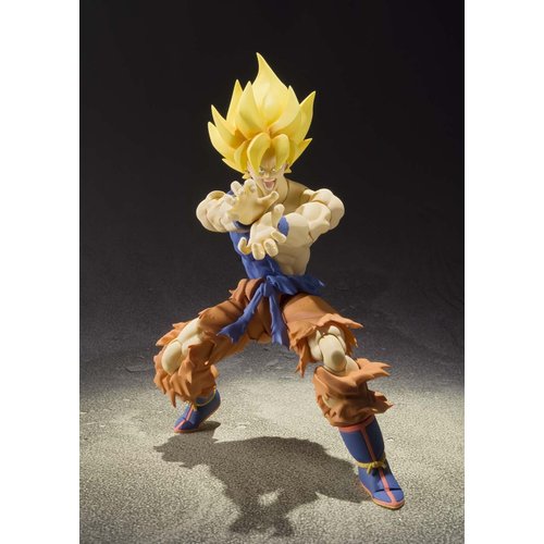 Bandai Tamashii Nations Dragon Ball Z Super Saiyan Goku Super Warrior Awakening S.H. Figuarts Action Figure