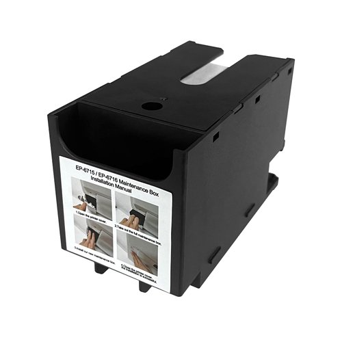 KSUMEI T6715 T6716 Ink Maintenance Box for Workforce Pro WF-4730 WF-4740 WF-4734 WF-4830 WF-4820 WF-4720 WF-4834 WF-3820 ET-8700 WF-C5790 WF-C5710 Printers(Pack of 1)