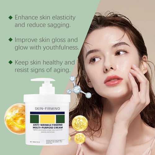 2Pcs Advanced Firming Wrinkle Reducing Cream, Skin Firming Rejuvenating Cream, Body Lotion Moisturizer to Firm, Skin Firming Rejuvenating Cream