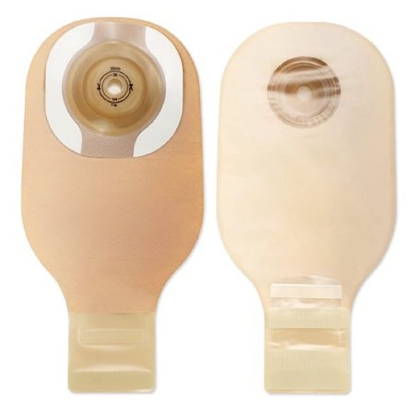 Hollister Ostomy Pouch Drainable up to 2" Stoma 12"L 1pc System Ultra Clear 89811, 5 Ct