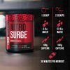 Jacked Factory NITROSURGE Shred Pre Workout Supplement - Energy Booster, Instant Strength Gains, Sharp Focus, Powerful Pumps - Nitric Oxide Booster & PreWorkout Powder - 30Sv, Orange Pineapple
